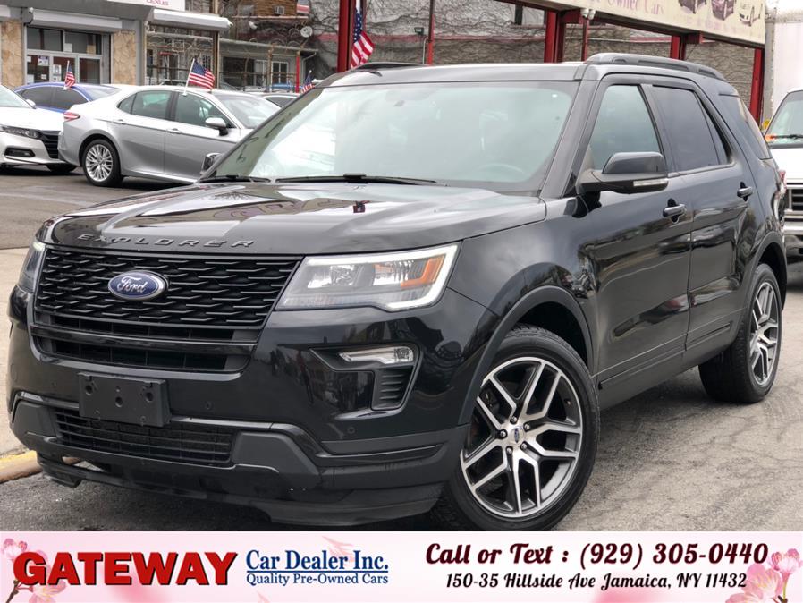 2018 Ford Explorer Sport 4WD, available for sale in Jamaica, New York | Gateway Car Dealer Inc. Jamaica, New York