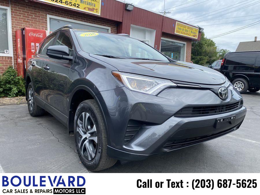 2018 Toyota Rav4 LE Sport Utility 4D, available for sale in New Haven, CT