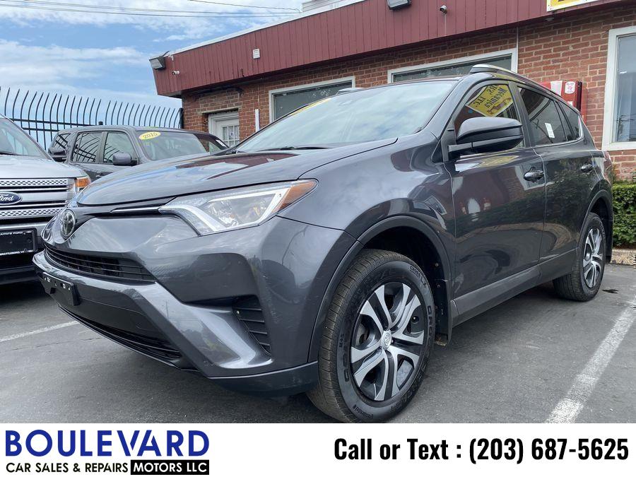 Used Toyota Rav4 LE Sport Utility 4D 2018 | Boulevard Motors LLC. New Haven, Connecticut Used Toyota Rav4 LE Sport Utility 4D 2018 | Boulevard Motors LLC. New Haven, Connecticut