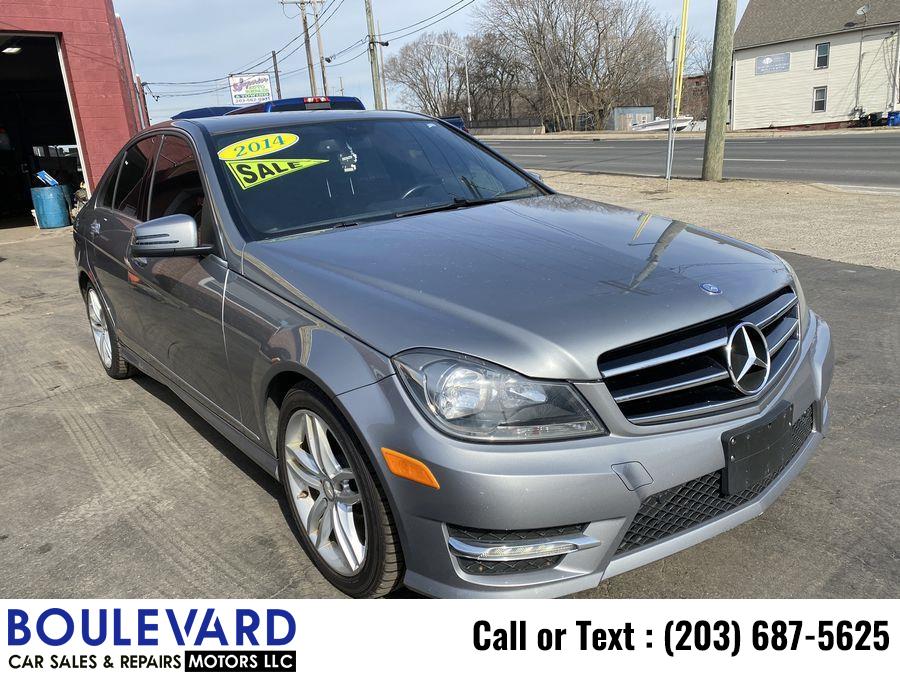 2014 Mercedes-benz C-class C 300 4MATIC Sport Sedan 4D, available for sale in New Haven, Connecticut | Boulevard Motors LLC. New Haven, Connecticut