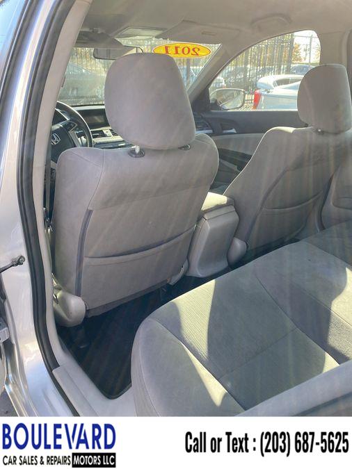 2011 Honda Accord LX Sedan 4D, available for sale in New Haven, Connecticut | Boulevard Motors LLC. New Haven, Connecticut 2011 Honda Accord LX Sedan 4D, available for sale in New Haven, Connecticut | Boulevard Motors LLC. New Haven, Connecticut