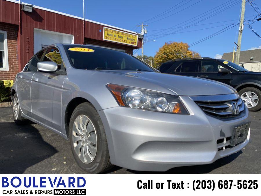 2011 Honda Accord LX Sedan 4D, available for sale in New Haven, Connecticut | Boulevard Motors LLC. New Haven, Connecticut 2011 Honda Accord LX Sedan 4D, available for sale in New Haven, Connecticut | Boulevard Motors LLC. New Haven, Connecticut