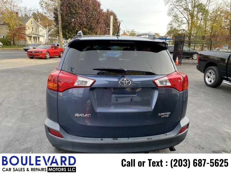 2014 Toyota Rav4 Limited Sport Utility 4D, available for sale in New Haven, Connecticut | Boulevard Motors LLC. New Haven, Connecticut 2014 Toyota Rav4 Limited Sport Utility 4D, available for sale in New Haven, Connecticut | Boulevard Motors LLC. New Haven, Connecticut