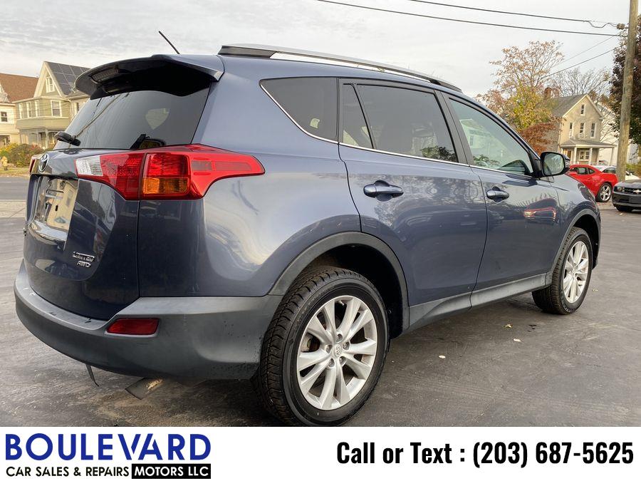 2014 Toyota Rav4 Limited Sport Utility 4D, available for sale in New Haven, Connecticut | Boulevard Motors LLC. New Haven, Connecticut 2014 Toyota Rav4 Limited Sport Utility 4D, available for sale in New Haven, Connecticut | Boulevard Motors LLC. New Haven, Connecticut