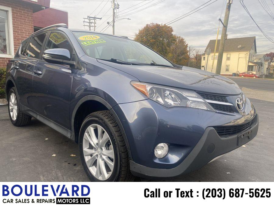 2014 Toyota Rav4 Limited Sport Utility 4D, available for sale in New Haven, Connecticut | Boulevard Motors LLC. New Haven, Connecticut