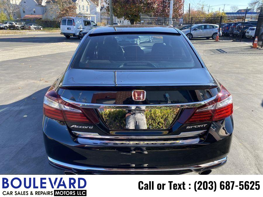 2017 Honda Accord Sport Sedan 4D, available for sale in New Haven, Connecticut | Boulevard Motors LLC. New Haven, Connecticut 2017 Honda Accord Sport Sedan 4D, available for sale in New Haven, Connecticut | Boulevard Motors LLC. New Haven, Connecticut