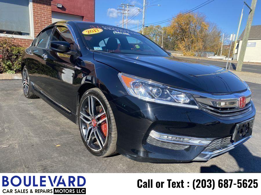 2017 Honda Accord Sport Sedan 4D, available for sale in New Haven, Connecticut | Boulevard Motors LLC. New Haven, Connecticut 2017 Honda Accord Sport Sedan 4D, available for sale in New Haven, Connecticut | Boulevard Motors LLC. New Haven, Connecticut