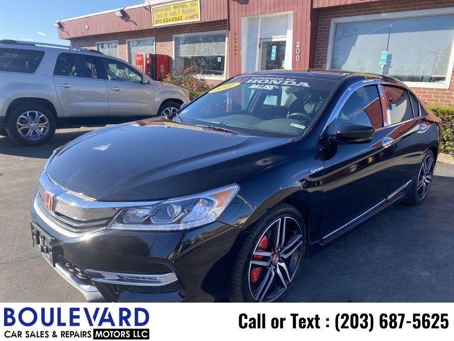 2017 Honda Accord Sport Sedan 4D, available for sale in New Haven, Connecticut | Boulevard Motors LLC. New Haven, Connecticut 2017 Honda Accord Sport Sedan 4D, available for sale in New Haven, Connecticut | Boulevard Motors LLC. New Haven, Connecticut