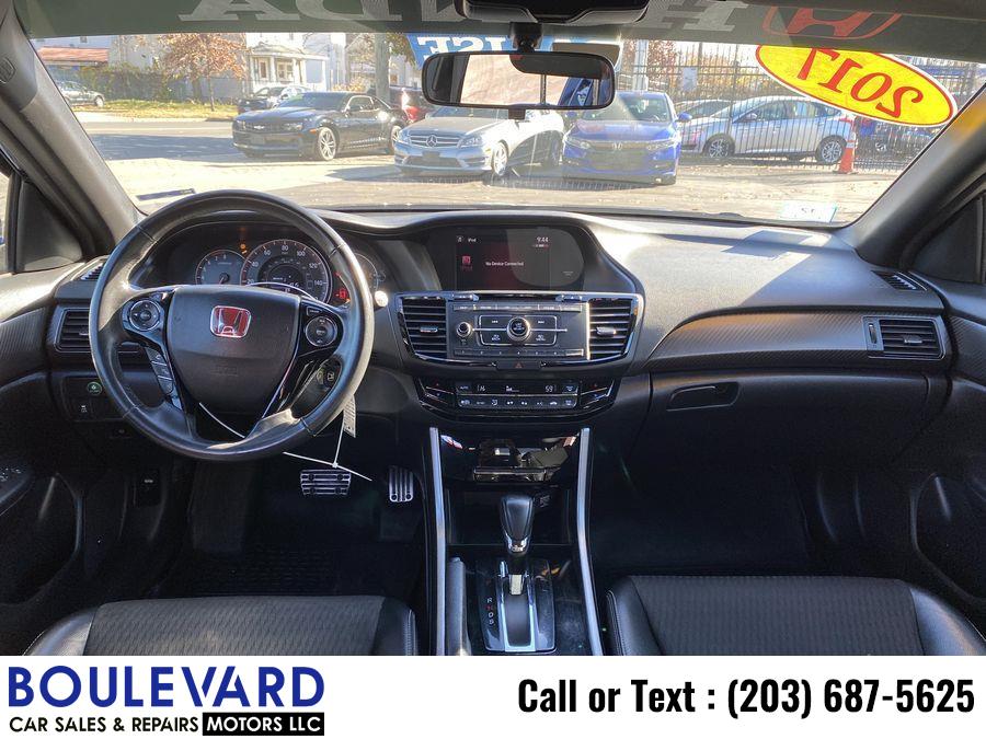 2017 Honda Accord Sport Sedan 4D, available for sale in New Haven, Connecticut | Boulevard Motors LLC. New Haven, Connecticut 2017 Honda Accord Sport Sedan 4D, available for sale in New Haven, Connecticut | Boulevard Motors LLC. New Haven, Connecticut