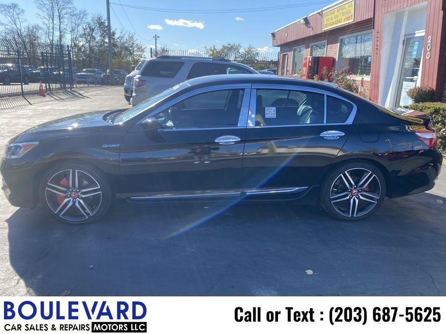 2017 Honda Accord Sport Sedan 4D, available for sale in New Haven, Connecticut | Boulevard Motors LLC. New Haven, Connecticut 2017 Honda Accord Sport Sedan 4D, available for sale in New Haven, Connecticut | Boulevard Motors LLC. New Haven, Connecticut