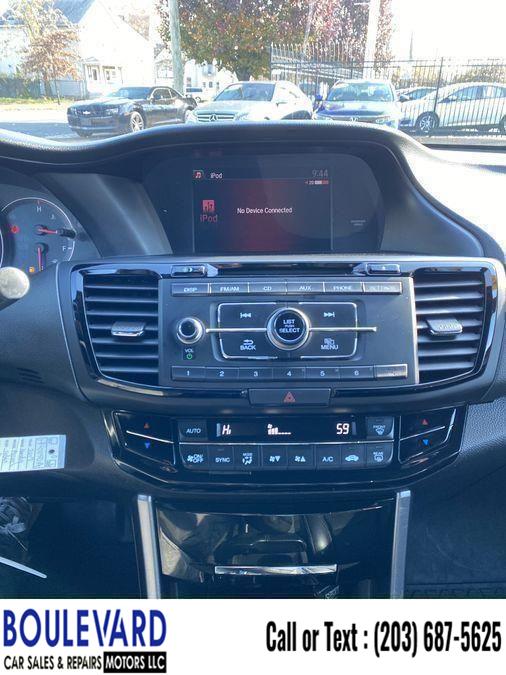2017 Honda Accord Sport Sedan 4D, available for sale in New Haven, Connecticut | Boulevard Motors LLC. New Haven, Connecticut 2017 Honda Accord Sport Sedan 4D, available for sale in New Haven, Connecticut | Boulevard Motors LLC. New Haven, Connecticut