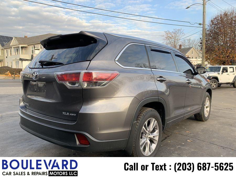 Used Toyota Highlander XLE Sport Utility 4D 2014 | Boulevard Motors LLC. New Haven, Connecticut Used Toyota Highlander XLE Sport Utility 4D 2014 | Boulevard Motors LLC. New Haven, Connecticut