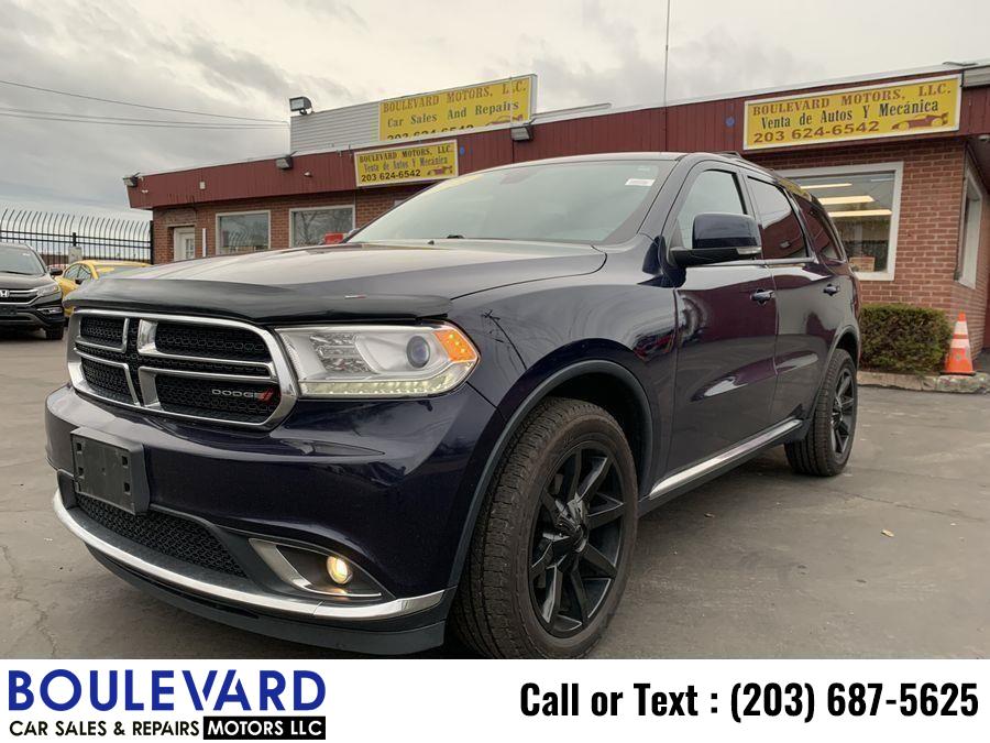 2016 Dodge Durango Limited Sport Utility 4D, available for sale in New Haven, Connecticut | Boulevard Motors LLC. New Haven, Connecticut 2016 Dodge Durango Limited Sport Utility 4D, available for sale in New Haven, Connecticut | Boulevard Motors LLC. New Haven, Connecticut