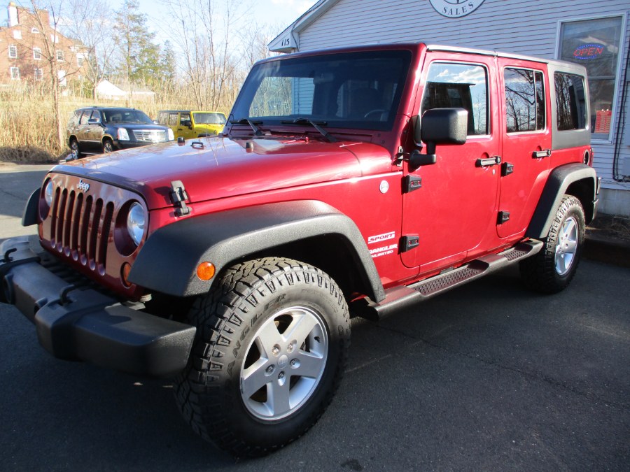 2012 Jeep Wrangler Unlimited 4WD 4dr Sport, available for sale in Suffield, Connecticut | Suffield Auto LLC. Suffield, Connecticut 2012 Jeep Wrangler Unlimited 4WD 4dr Sport, available for sale in Suffield, Connecticut | Suffield Auto LLC. Suffield, Connecticut