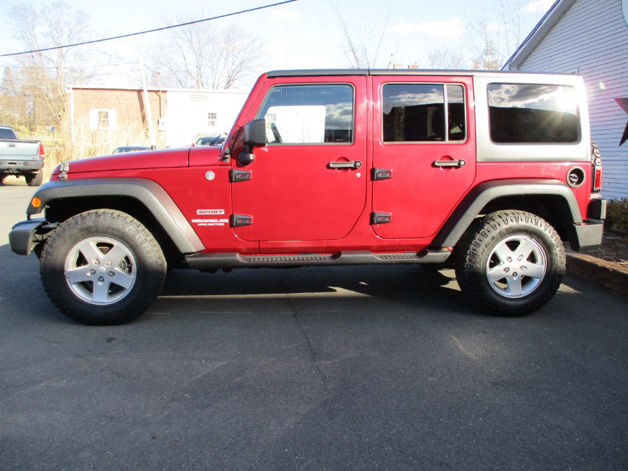 2012 Jeep Wrangler Unlimited 4WD 4dr Sport, available for sale in Suffield, Connecticut | Suffield Auto LLC. Suffield, Connecticut 2012 Jeep Wrangler Unlimited 4WD 4dr Sport, available for sale in Suffield, Connecticut | Suffield Auto LLC. Suffield, Connecticut