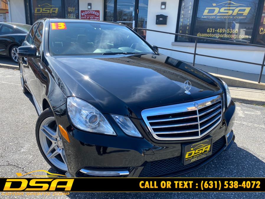 Used Mercedes-Benz E-Class 4dr Sdn E350 Sport 4MATIC *Ltd Avail* 2013 | DSA Motor Sports Corp. Commack, New York Used Mercedes-Benz E-Class 4dr Sdn E350 Sport 4MATIC *Ltd Avail* 2013 | DSA Motor Sports Corp. Commack, New York