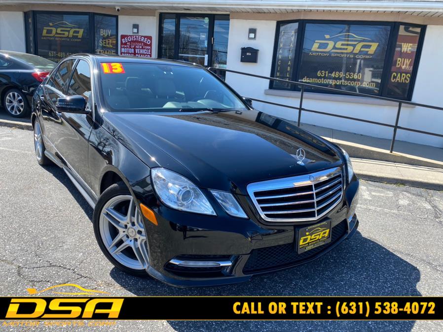 Used Mercedes-Benz E-Class 4dr Sdn E350 Sport 4MATIC *Ltd Avail* 2013 | DSA Motor Sports Corp. Commack, New York Used Mercedes-Benz E-Class 4dr Sdn E350 Sport 4MATIC *Ltd Avail* 2013 | DSA Motor Sports Corp. Commack, New York