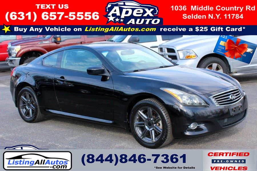 Used Infiniti G37 Coupe 2dr x AWD 2012 | www.ListingAllAutos.com. Patchogue, New York