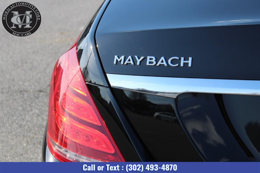2016 Mercedes-Benz S-Class 4dr Sdn Maybach S 600 RWD, available for sale in New Castle, Delaware | Morsi Automotive Corporation. New Castle, Delaware 2016 Mercedes-Benz S-Class 4dr Sdn Maybach S 600 RWD, available for sale in New Castle, Delaware | Morsi Automotive Corporation. New Castle, Delaware
