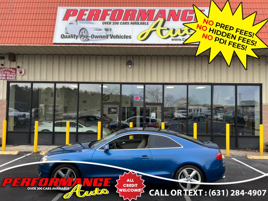 2009 Audi A5 2dr Cpe AUTO, available for sale in Bohemia, New York | Performance Auto Inc. Bohemia, New York 2009 Audi A5 2dr Cpe AUTO, available for sale in Bohemia, New York | Performance Auto Inc. Bohemia, New York