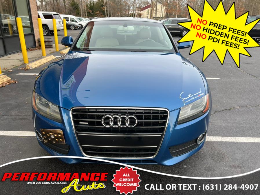2009 Audi A5 2dr Cpe AUTO, available for sale in Bohemia, New York | Performance Auto Inc. Bohemia, New York 2009 Audi A5 2dr Cpe AUTO, available for sale in Bohemia, New York | Performance Auto Inc. Bohemia, New York