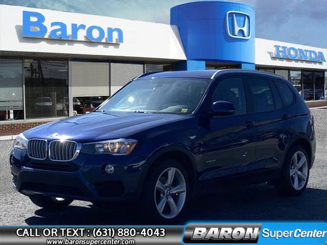 2017 BMW X3 xDrive28i, available for sale in Patchogue, New York | Baron Supercenter. Patchogue, New York
