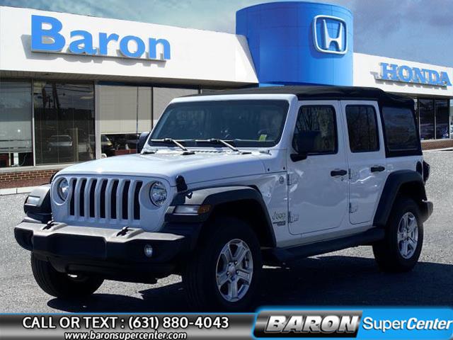 2018 Jeep Wrangler Unlimited Unlimited Sport, available for sale in Patchogue, New York | Baron Supercenter. Patchogue, New York