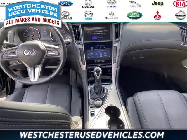 Used Infiniti Q60 3.0t LUXE 2018 | Westchester Used Vehicles. White Plains, New York Used Infiniti Q60 3.0t LUXE 2018 | Westchester Used Vehicles. White Plains, New York