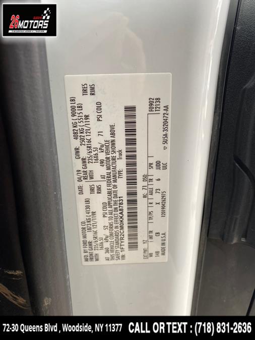 2019 Ford Transit Van T-250 148" Med Rf 9000 GVWR Sliding RH Dr, available for sale in Woodside, New York | 26 Motors Queens. Woodside, New York 2019 Ford Transit Van T-250 148" Med Rf 9000 GVWR Sliding RH Dr, available for sale in Woodside, New York | 26 Motors Queens. Woodside, New York