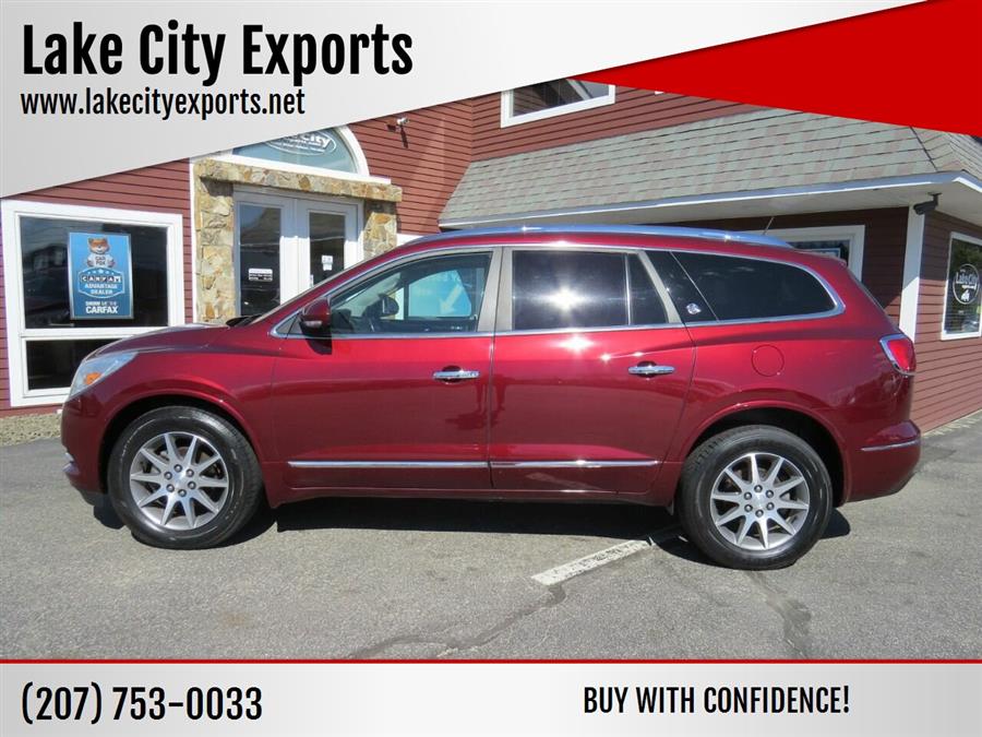 Used Buick Enclave Leather AWD 4dr Crossover 2017 | Lake City Exports Inc. Auburn, Maine