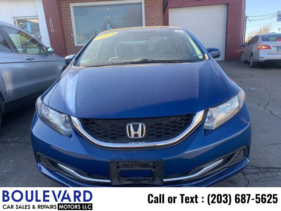 2014 Honda Civic LX Sedan 4D, available for sale in New Haven, Connecticut | Boulevard Motors LLC. New Haven, Connecticut 2014 Honda Civic LX Sedan 4D, available for sale in New Haven, Connecticut | Boulevard Motors LLC. New Haven, Connecticut