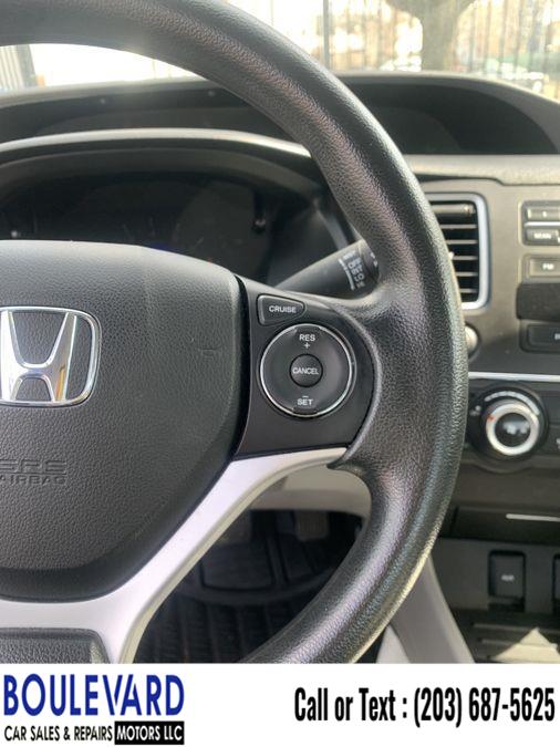 2014 Honda Civic LX Sedan 4D, available for sale in New Haven, Connecticut | Boulevard Motors LLC. New Haven, Connecticut 2014 Honda Civic LX Sedan 4D, available for sale in New Haven, Connecticut | Boulevard Motors LLC. New Haven, Connecticut