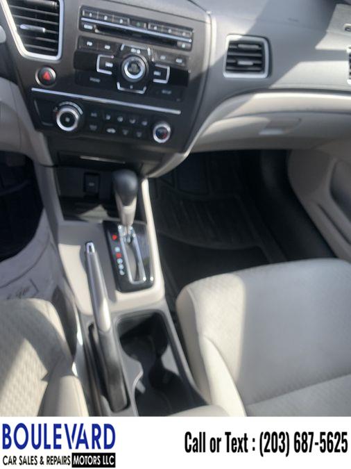 2014 Honda Civic LX Sedan 4D, available for sale in New Haven, Connecticut | Boulevard Motors LLC. New Haven, Connecticut 2014 Honda Civic LX Sedan 4D, available for sale in New Haven, Connecticut | Boulevard Motors LLC. New Haven, Connecticut