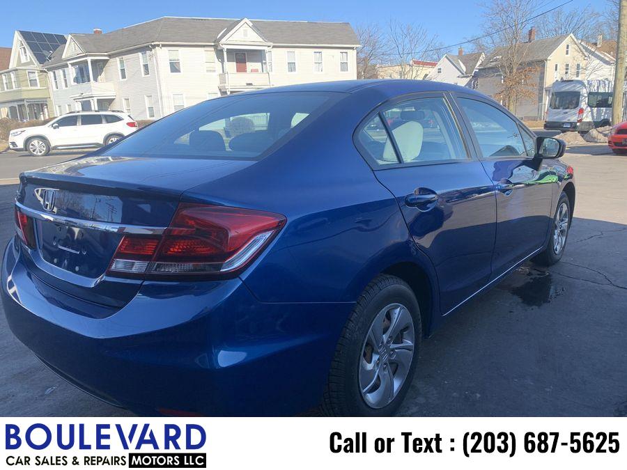 2014 Honda Civic LX Sedan 4D, available for sale in New Haven, Connecticut | Boulevard Motors LLC. New Haven, Connecticut 2014 Honda Civic LX Sedan 4D, available for sale in New Haven, Connecticut | Boulevard Motors LLC. New Haven, Connecticut