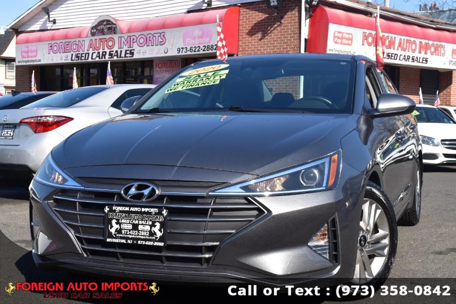 2020 Hyundai Elantra Value Edition 4dr Sedan, available for sale in Irvington, New Jersey | Foreign Auto Imports. Irvington, New Jersey