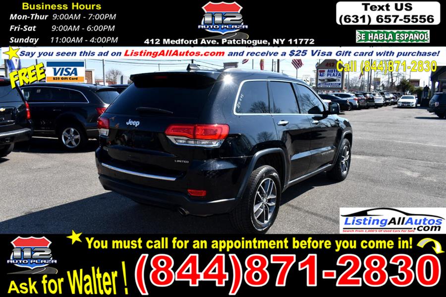 Used Jeep Grand Cherokee Limited 4x4 2017 | www.ListingAllAutos.com. Patchogue, New York