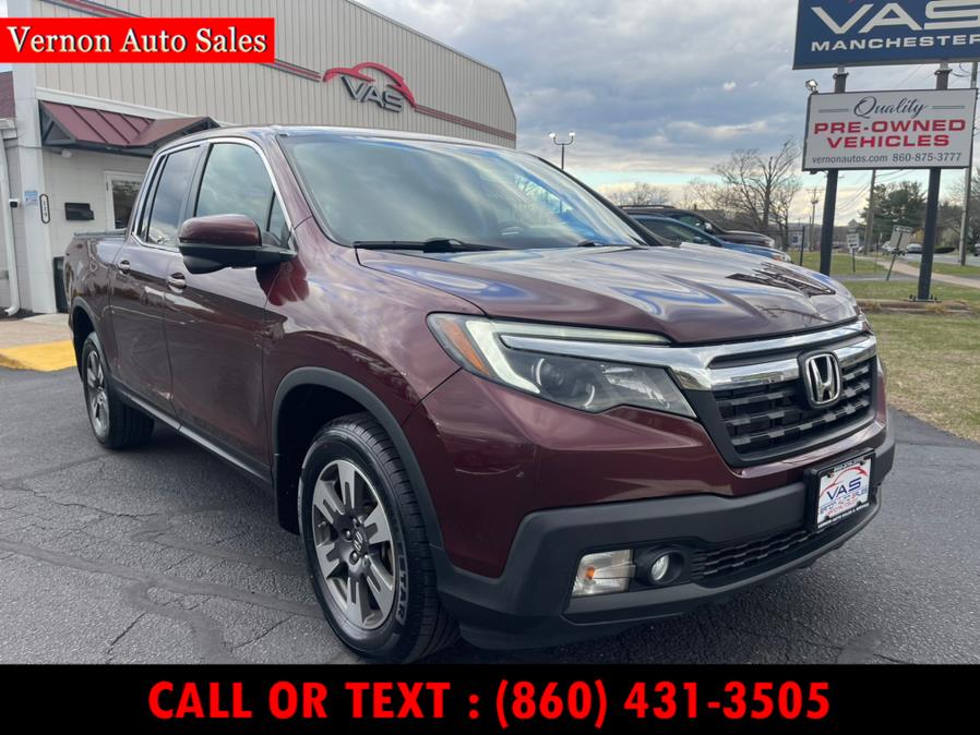 2017 Honda Ridgeline RTL-T 4x4 Crew Cab 5.3'' Bed, available for sale in Manchester, Connecticut | Vernon Auto Sale & Service. Manchester, Connecticut 2017 Honda Ridgeline RTL-T 4x4 Crew Cab 5.3'' Bed, available for sale in Manchester, Connecticut | Vernon Auto Sale & Service. Manchester, Connecticut