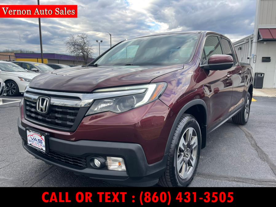 2017 Honda Ridgeline RTL-T 4x4 Crew Cab 5.3'' Bed, available for sale in Manchester, Connecticut | Vernon Auto Sale & Service. Manchester, Connecticut