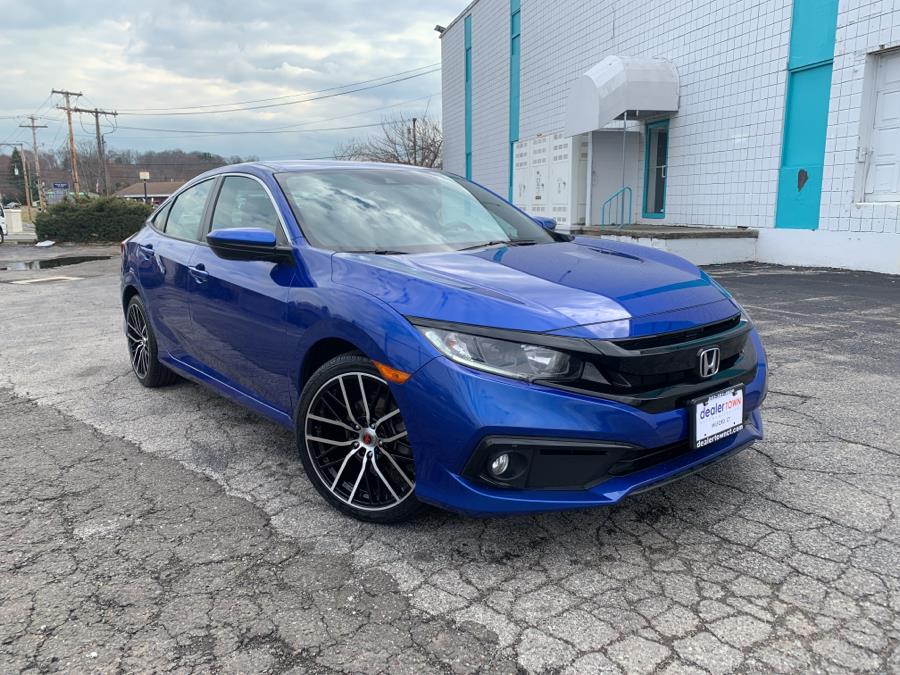 2019 Honda Civic Sedan Sport CVT, available for sale in Milford, Connecticut | Dealertown Auto Wholesalers. Milford, Connecticut