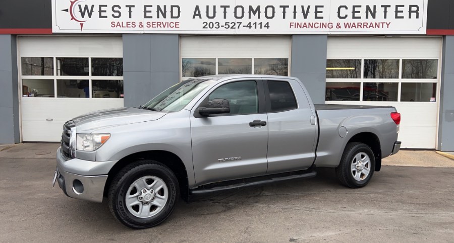 2013 Toyota Tundra 4WD Truck Double Cab 4.6L V8 6-Spd AT (Natl), available for sale in Waterbury, Connecticut | West End Automotive Center. Waterbury, Connecticut