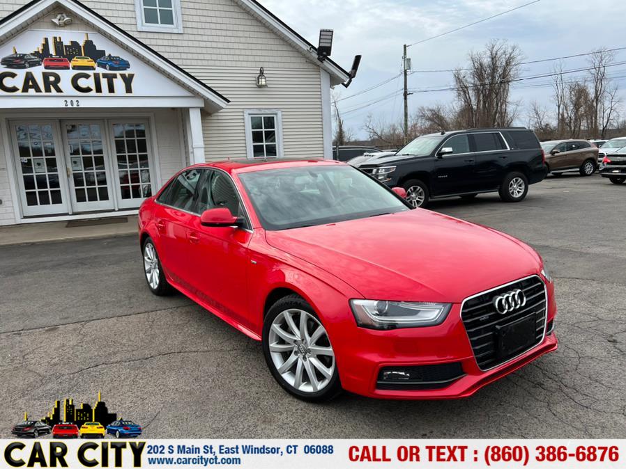 2014 Audi A4 4dr Sdn Auto quattro 2.0T Premium, available for sale in East Windsor, Connecticut | Car City LLC. East Windsor, Connecticut 2014 Audi A4 4dr Sdn Auto quattro 2.0T Premium, available for sale in East Windsor, Connecticut | Car City LLC. East Windsor, Connecticut