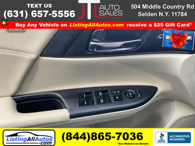 Used Honda Accord Sedan 4dr I4 CVT EX-L 2015 | www.ListingAllAutos.com. Patchogue, New York