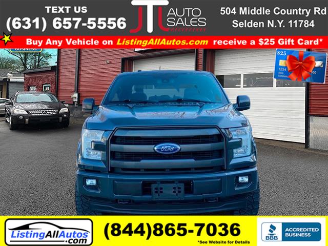 Used Ford F-150 Lariat 4WD SuperCrew 5.5' Box 2017 | www.ListingAllAutos.com. Patchogue, New York