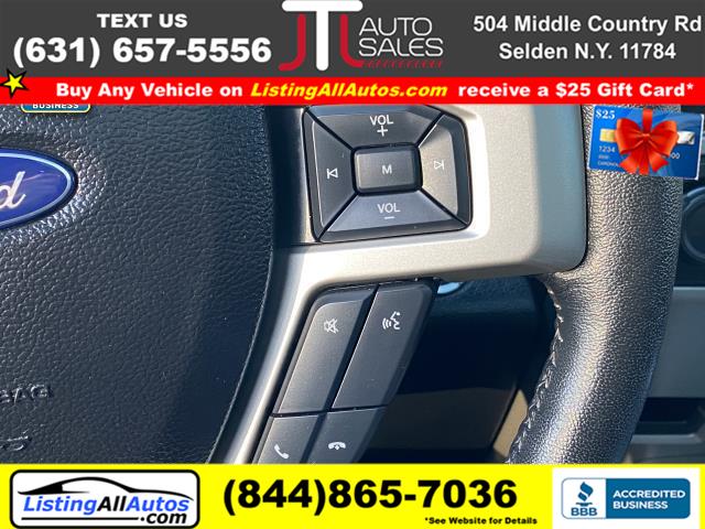 Used Ford F-150 Lariat 4WD SuperCrew 5.5' Box 2017 | www.ListingAllAutos.com. Patchogue, New York