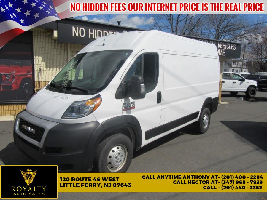 Used Ram ProMaster Cargo Van 1500 High Roof 136" WB 2019 | Royalty Auto Sales. Little Ferry, New Jersey