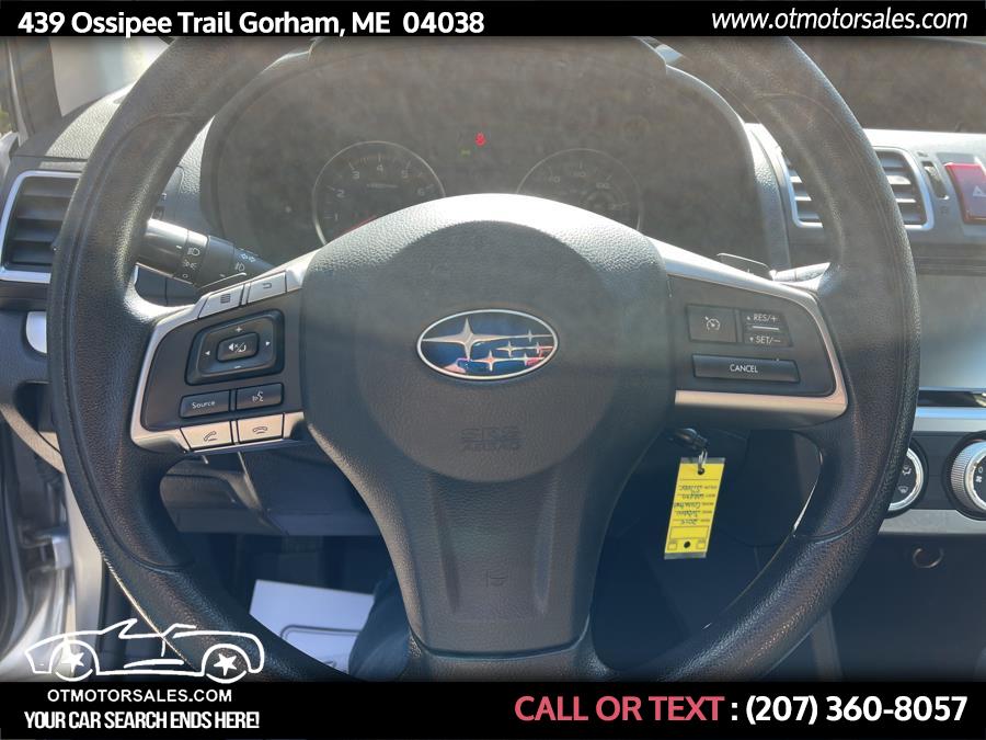 Used Subaru XV Crosstrek 5dr CVT 2.0i Premium 2015 | Ossipee Trail Motor Sales. Gorham, Maine Used Subaru XV Crosstrek 5dr CVT 2.0i Premium 2015 | Ossipee Trail Motor Sales. Gorham, Maine