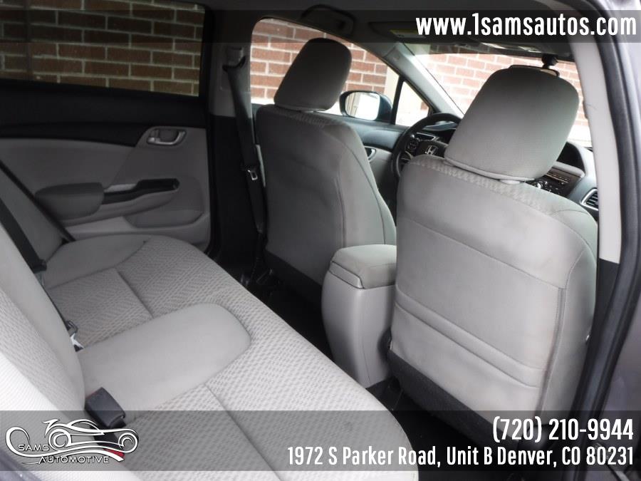 2015 Honda Civic Sedan 4dr CVT LX, available for sale in Denver, Colorado | Sam's Automotive. Denver, Colorado 2015 Honda Civic Sedan 4dr CVT LX, available for sale in Denver, Colorado | Sam's Automotive. Denver, Colorado