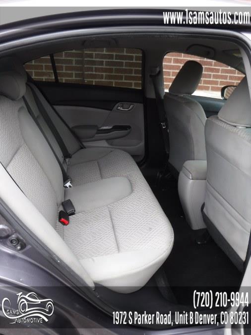 2015 Honda Civic Sedan 4dr CVT LX, available for sale in Denver, Colorado | Sam's Automotive. Denver, Colorado 2015 Honda Civic Sedan 4dr CVT LX, available for sale in Denver, Colorado | Sam's Automotive. Denver, Colorado