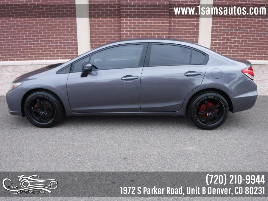 2015 Honda Civic Sedan 4dr CVT LX, available for sale in Denver, Colorado | Sam's Automotive. Denver, Colorado 2015 Honda Civic Sedan 4dr CVT LX, available for sale in Denver, Colorado | Sam's Automotive. Denver, Colorado