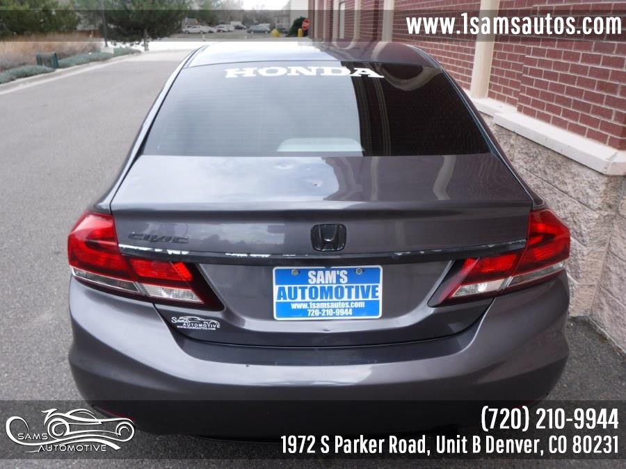 2015 Honda Civic Sedan 4dr CVT LX, available for sale in Denver, Colorado | Sam's Automotive. Denver, Colorado 2015 Honda Civic Sedan 4dr CVT LX, available for sale in Denver, Colorado | Sam's Automotive. Denver, Colorado